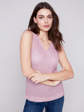 Load image into Gallery viewer, CHARLIE B V-NECK KNIT CAMI
