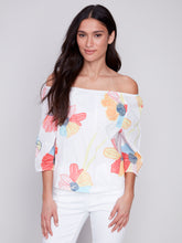 Load image into Gallery viewer, CHARLIE B OFF THE SHOULDER BLOUSE
