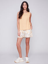 Load image into Gallery viewer, CHARLIE B SLEEVELESS LINEN BLOUSE
