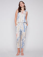 Load image into Gallery viewer, CHARLIE B LINEN PULL-ON PANT
