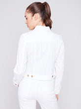 Load image into Gallery viewer, CHARLIE B SOLID LONG SLEEVE JACKET
